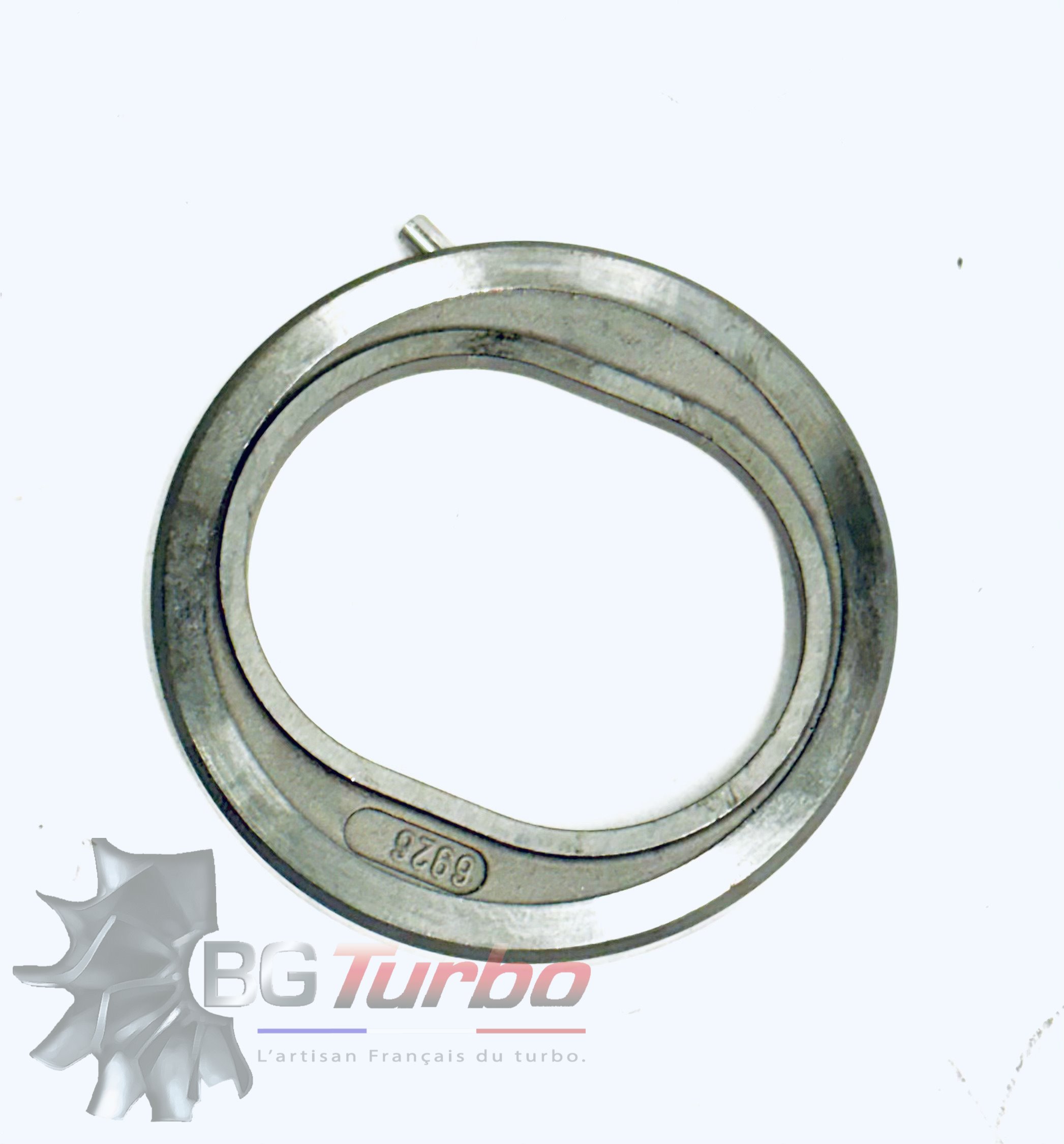 Turbo ANNEAU ENTRETOISE ENTRE TURBO ET COLLECTEUR D'ECHAPPEMENT BMW 5326-970-0004 - ERGOT DÉCALÉ - PIECE OE
